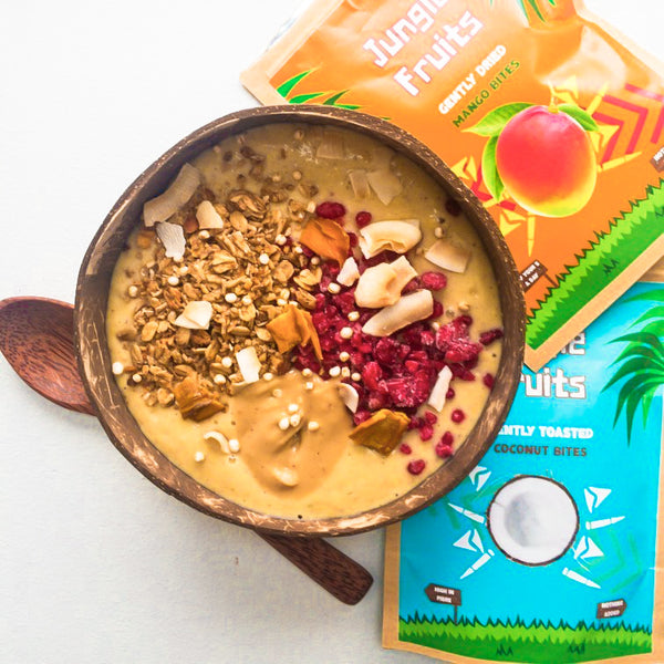 Exotic Mango Smoothie Bowl | Creations | Jungle Fruits Exotic Snacks