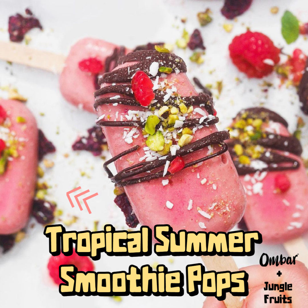 Tropical Summer Smoothie Pops