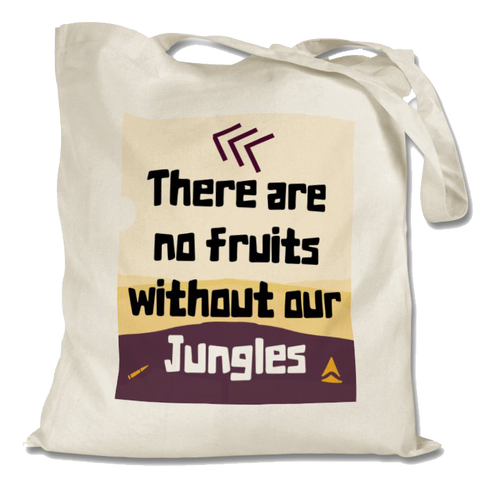 tropical tote bag