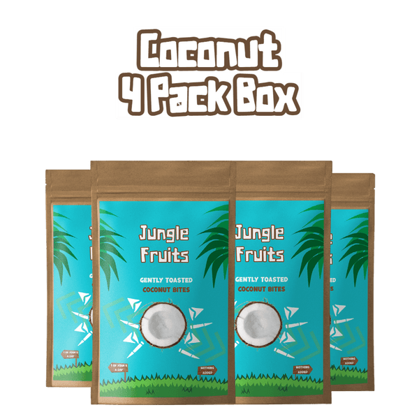 jungle fruits dried toasted coconut subscription box