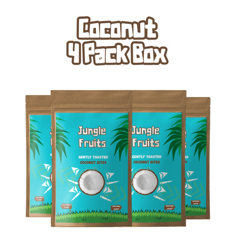 jungle fruits dried toasted coconut subscription box