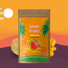 Gently Dried Mango Bites - Jungle Fruits